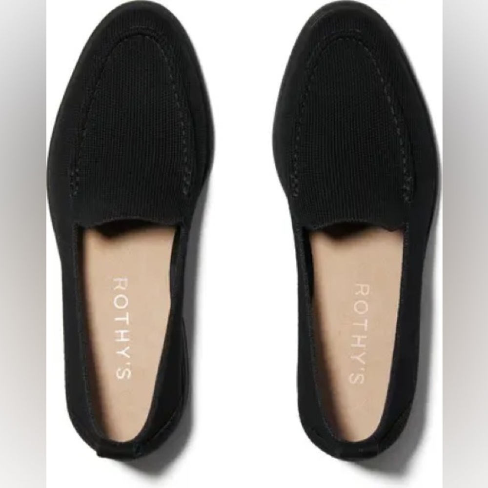 Rothy's Classic Black Loafers
